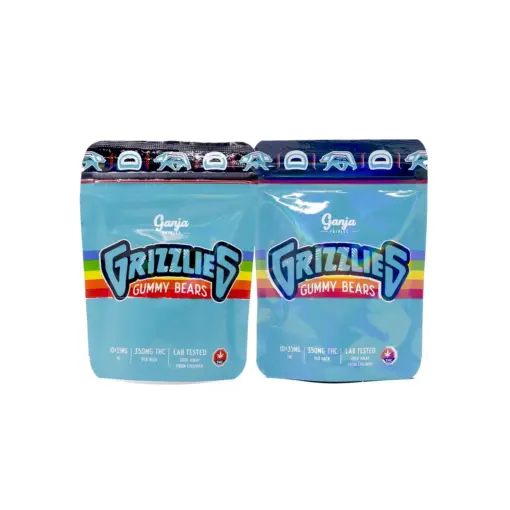 Grizzlies Gummies (350mg THC) - Green Apple