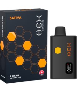 Hex Extracts Live Resin 2g Vape - Tangerine Dream (Sativa)