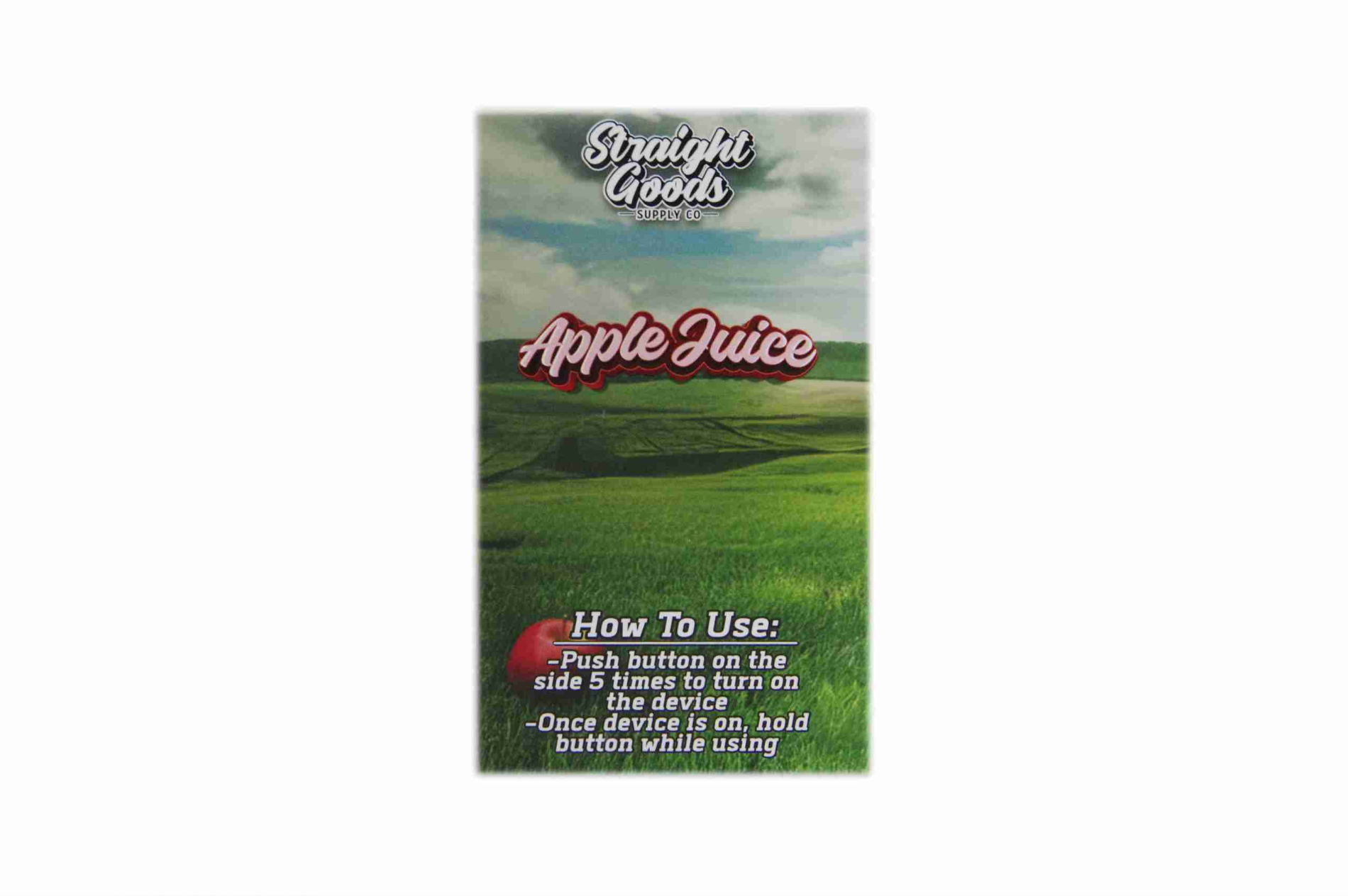 Straight Goods Vape (3g) - Apple Juice (Indica) - Image 2