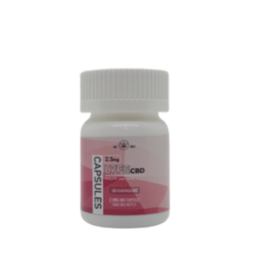 Lyfe - CBD Capsules (2.5mg)