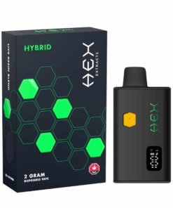 Hex Extracts Live Resin 2g Vape - Banana Runtz (Hybrid)